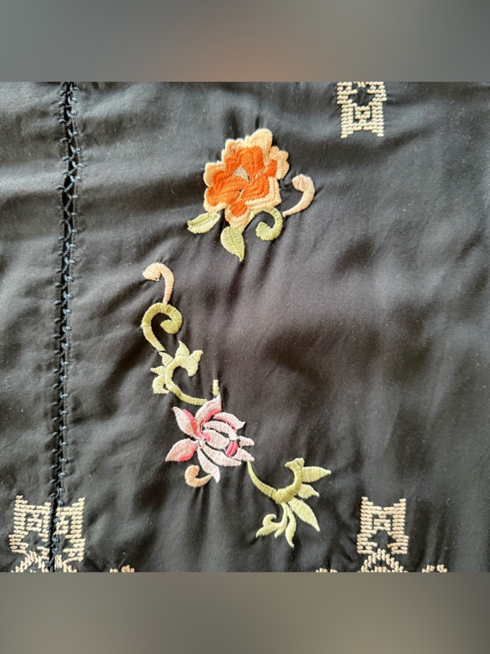 Odd Molly Anthropologie Short Sleeve Embroidered Kimono Shrug Coverup Size 3(Lg) - Picture 7 of 14
